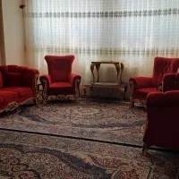 مبل نیمه راحتی ۸ نفره سالم در حد نو