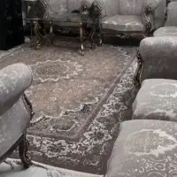 مبلمان چوب ۹نفره استیل