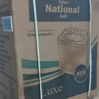 ماشین لباسشویی دوقلو۸کیلویی اینترناسیونال آنیل|ماشین لباسشویی و خشک‌کن لباس|دهدشت, |دیوار