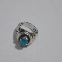 انگشتر فیروزه نیشابور اصل|جواهرات|اندیمشک, |دیوار