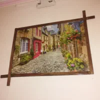 آیینه قدی چوبی و قاب عکس چوبی|آینه|تهران, بریانک|دیوار