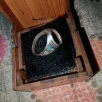 انگشتر عقیق نقره و رکاب نقره|جواهرات|میناب, |دیوار