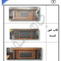 میز کنفرانس شیشه ای.  میز مدیریت|مبلمان اداری|شهریار, |دیوار
