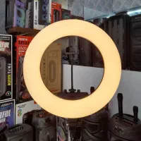 رینگ لایت پر قدرت حرفه ای + سه پایه (70 وات)