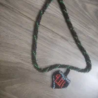 گردنبند زندان بافت با پلاک زندان بافت