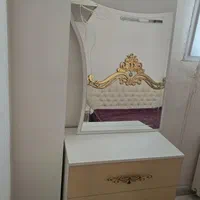 سرویس خواب دونفره همراه با تشک طبی تختخواب|تخت و سرویس خواب|اصفهان, بوستان کوهستانی صفه|دیوار