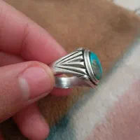 انگشتر نقره فیروزه نیشابور