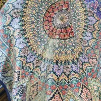 فرش زرع و نیم تمام ابریشم دستباف قم|فرش|کرج, عظیمیه|دیوار