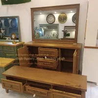 کنسول شیک تمام چوب مدل سرو|میز تلویزیون|رشت, استقامت ۱|دیوار