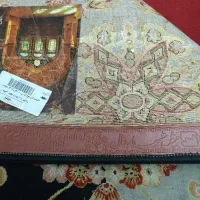 فرش 12 متری و یک جفت 9 متری ابریشم مصنوعی|فرش|چهارباغ, |دیوار