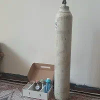 کپسول اکسیژن به همراه مانو متر