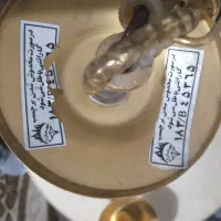 لوستر برنجی آب طلا|لوستر و چراغ آویز|تهران, نیروی هوایی (پیروزی)|دیوار