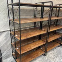 شلف قفسه کتابخانه میزوصندلی ترولی جاکفشی میز مبل