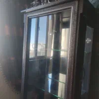 بوفه چوبی تاج دار|بوفه، ویترین، کنسول|زنجان, |دیوار