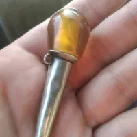 لب گیر نقره سنگ شرف شمس