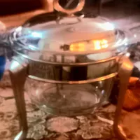 سوپ خوری سیلور  وارمردار با پیرکس انگلیسی|ظروف سرو و پذیرایی|تهران, اباذر|دیوار