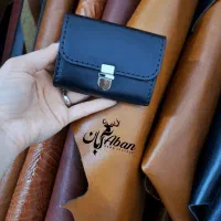 کیف کارت با چرم طبیعی دست دوز