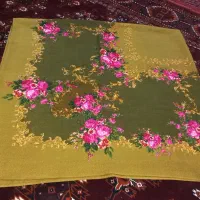 چارقد پشم ترکمنستان|لباس|آق قلا, |دیوار