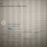 لپ تاپ HP|رایانه همراه|ازنا, |دیوار