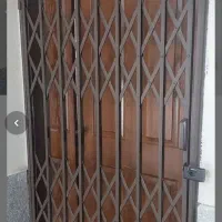 درب آهنی آکاردیونی محکم