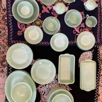 سرویس 151 پارچه بارفتن سبز