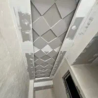 سقف کاذب کناف تایل پی وی سی|خدمات پیشه و مهارت|بوکان, |دیوار