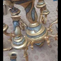خریدار لوستر برنزی و اینه شمعدان برنزی|لوستر و چراغ آویز|تهران, ستارخان|دیوار