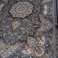 یک جفت فرش۶متری و۱عدد کناره۳متری سورمه ای جهیزیه|فرش|تهران, فلاح|دیوار