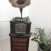 گرامافون والتر المان|کلکسیون اشیاء عتیقه|گرگان, |دیوار