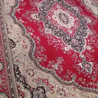 قالی یا فرش 12 متری کاشان لاکی در حد نو|فرش|شیراز, شهرک ایثار|دیوار