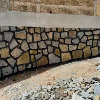 بنایی دیوار باسنگ مالن و لاشه