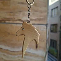 جا کلیدی های دستی چوبی.با دستگاه برش نخورده