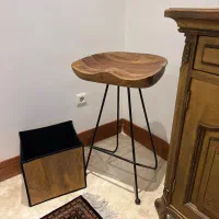 ۳ صندلی اپن چوب بامبو تایلندی