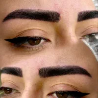 میکروبلید ابرو و شیدینگ لب و دکاپاژ ابرو|خدمات آرایشگری و زیبایی|گلپایگان, |دیوار