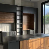 طراحی و‌ اجرای انواع کابینت و کمددیواری