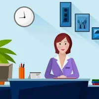 منشی آشنا به حسابداری