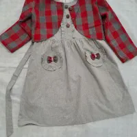 سارافون کت دو تیکه دخترانه برای سن ۶تا۸ سال اصل