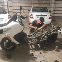 تعمیرات متورسیکلت ازسبک تاسنگین|خدمات موتور و ماشین|اهواز, بهارستان|دیوار