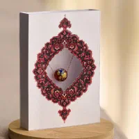 گردنبند گوی قرمز|بدلیجات|شیراز, ستارخان|دیوار