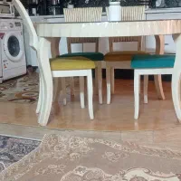 میز نهارخوری چهارنفره|میز و صندلی غذاخوری|نیشابور, هفده شهریور|دیوار