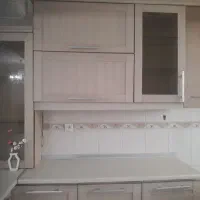 کابینت ام دی اف و اجاق گاز بوش وکمد وکتابخانه