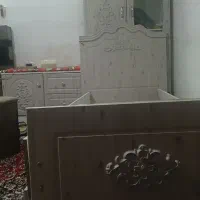 تخت یکنفره با تشک طبی فشرده نوفروش فوری فوری
