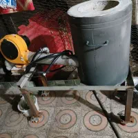 کوره ذوب آلمینیوم(قوطی رانی)|ماشین‌آلات صنعتی|دوگنبدان, |دیوار