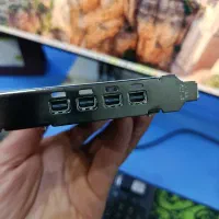 گرافیک 2 گیگ حرفه ای  Fire Pro W4100 D5|قطعات و لوازم جانبی رایانه|ارومیه, |دیوار