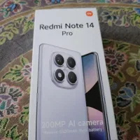 گوشی نوت 14پرو 17ماه گارانتی