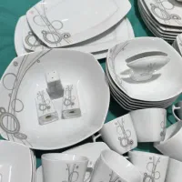 سرویس ۱۲ تایی اصل وکامل درحدنو همه ۵۵۰۰|ظروف سرو و پذیرایی|بابل, |دیوار