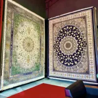 سلطان افشان درباری ۱۲۰۰|فرش|شیراز, ریشمک|دیوار