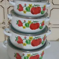 سرویس قابلمه لعابی ۱۰ پارچه