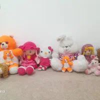 فروش تعدادی عروسک