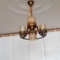 لوستر ۴شعله مدرن|لوستر و چراغ آویز|تهران, ورزشگاه آزادی|دیوار